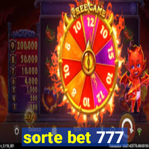 sorte bet 777